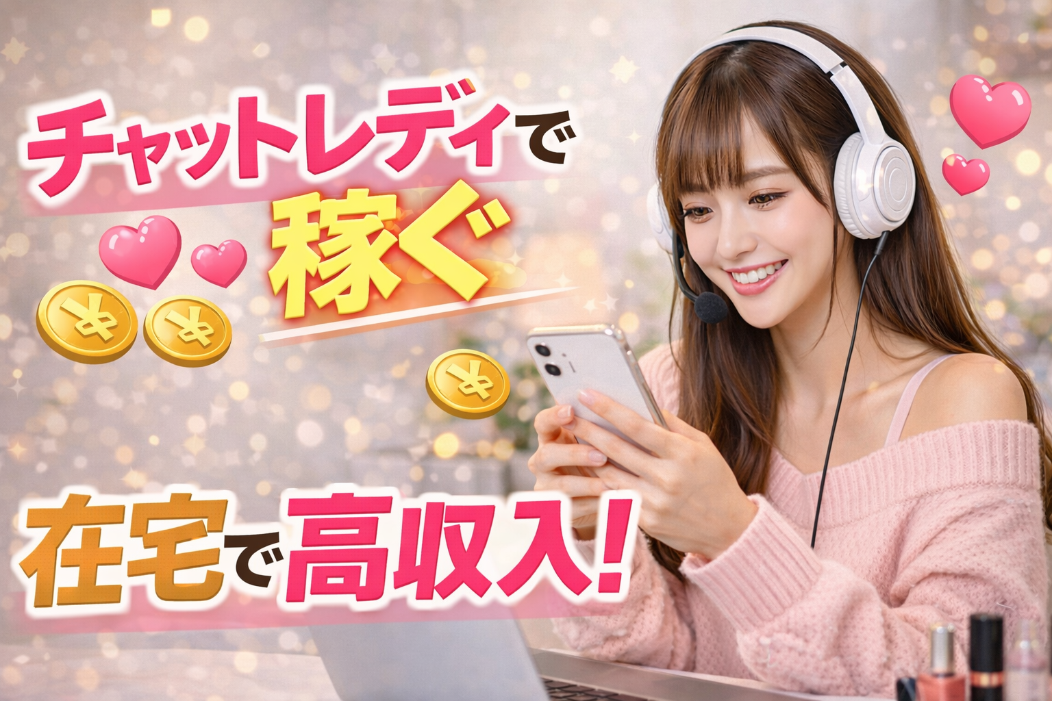 生理中や雨の日だから割り切り男性と遊べない日に稼げる在宅チャットレディを紹介